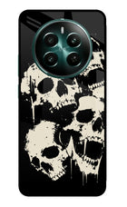 Dead Stack Realme 12+ 5G Metal Case Back Cover by Casekaro