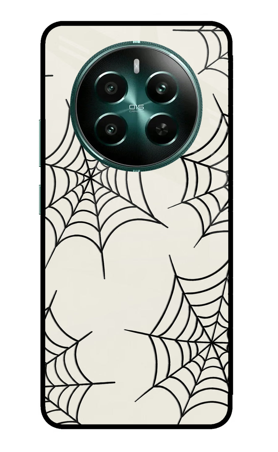 Spider Web Realme 12+ 5G Back Cover, Metal case