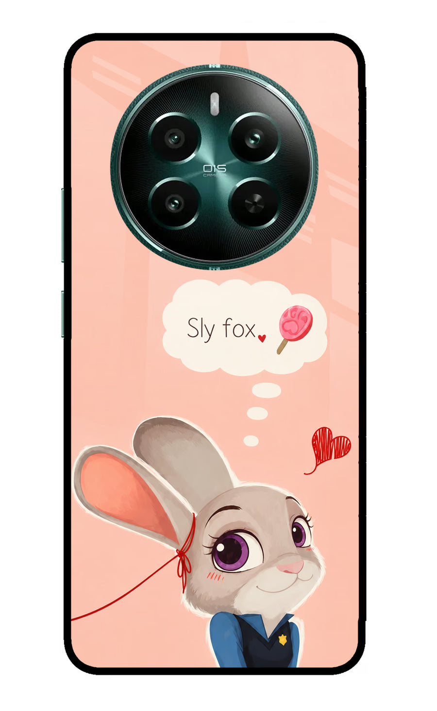 Judy Charm Realme 12+ 5G Back Cover, Metal case