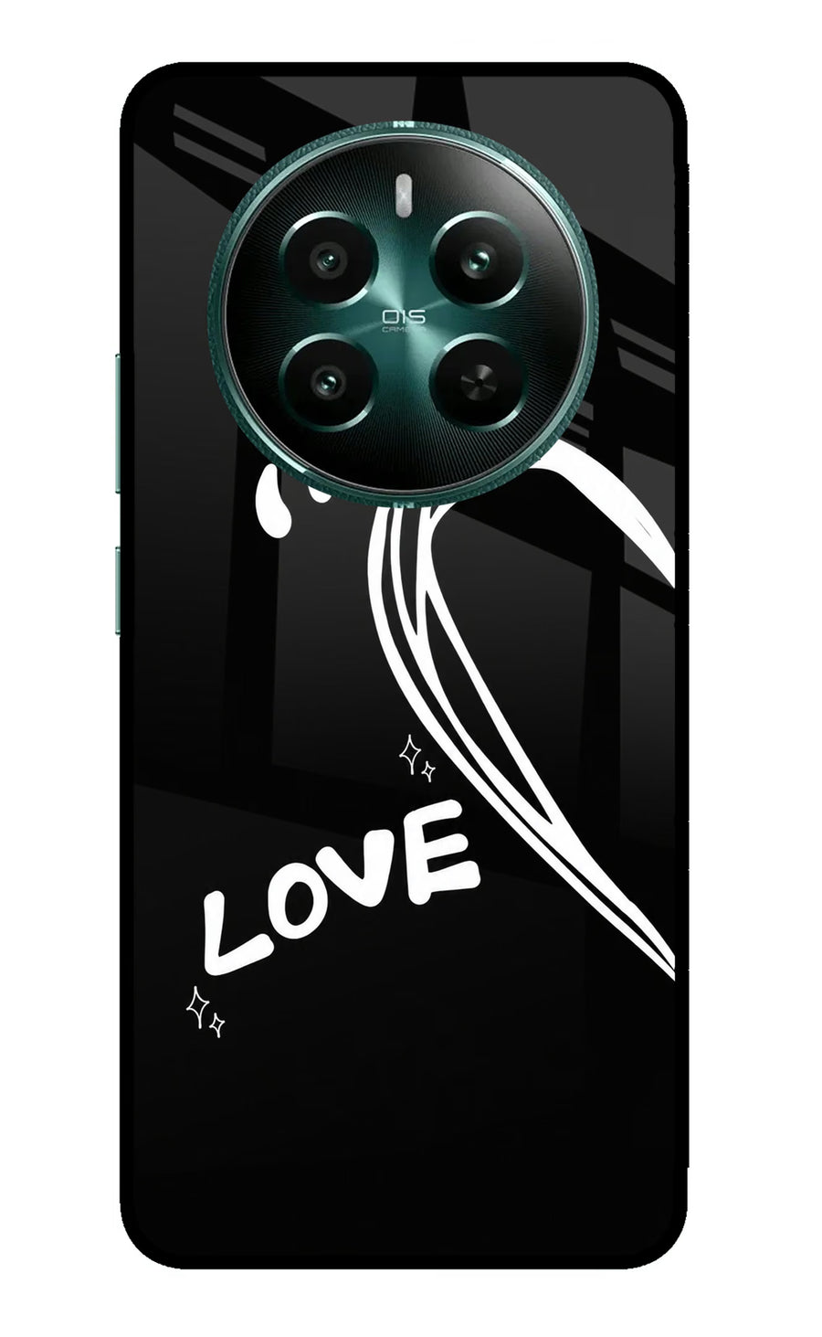 Love Line Realme 12+ 5G Back Cover, Metal case