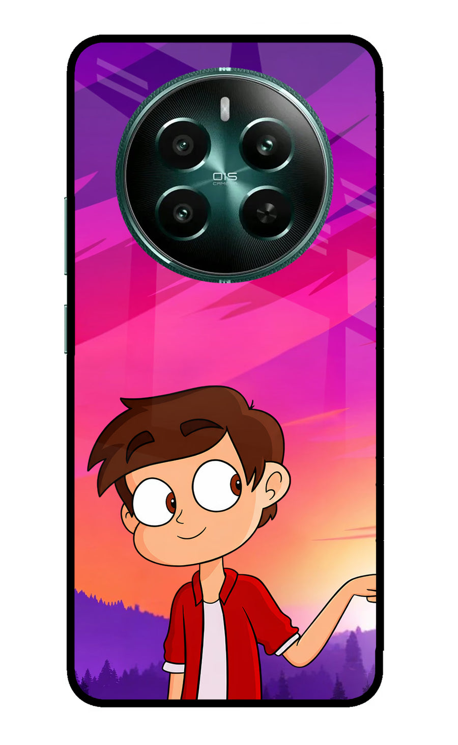Marco Sunset Realme 12+ 5G Back Cover, Metal case