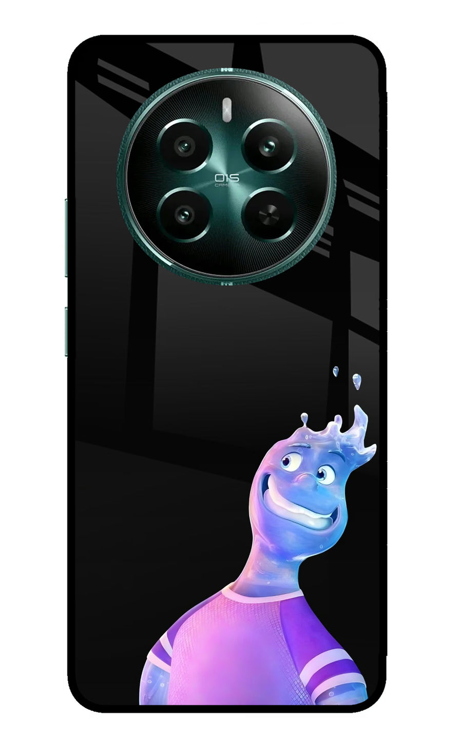 Wade Wave Realme 12+ 5G Back Cover, Metal case