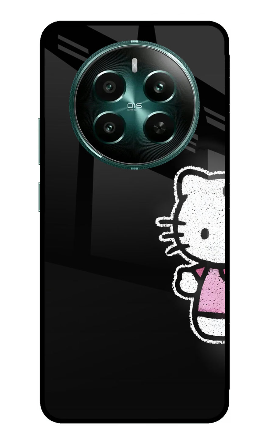 Kitty Charm Realme 12+ 5G Back Cover, Metal case