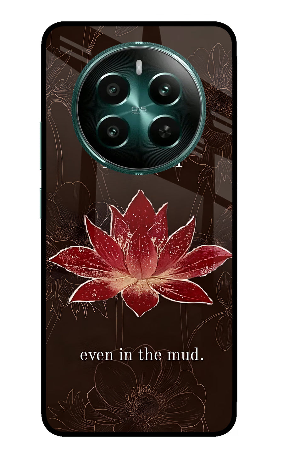 Bloom Realme 12+ 5G Back Cover, Metal case