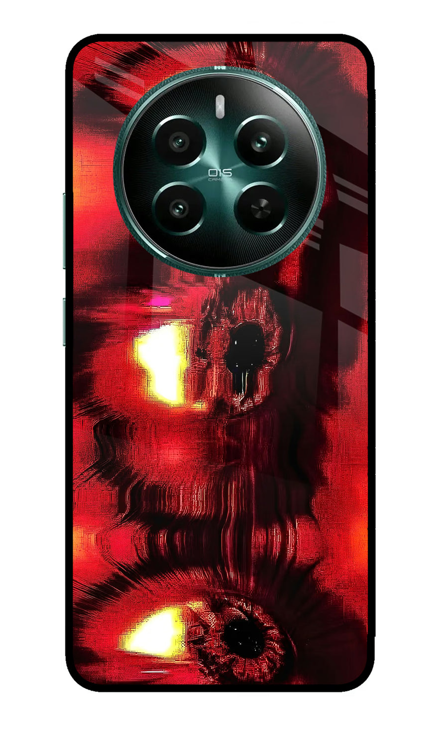 Fire Eye Realme 12+ 5G Back Cover, Metal case
