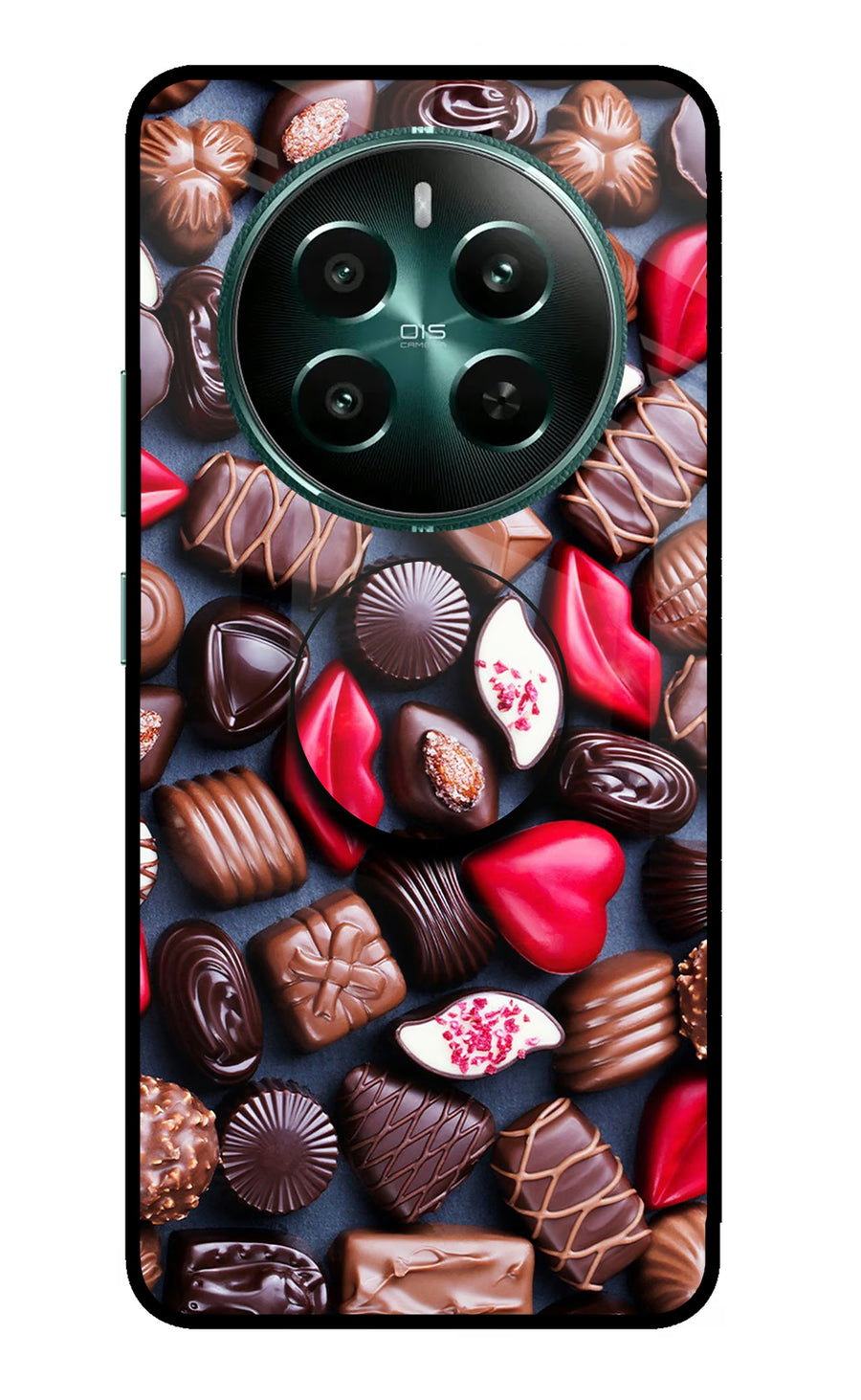 Chocolates Realme 12+ 5G Pop Case, Metal case