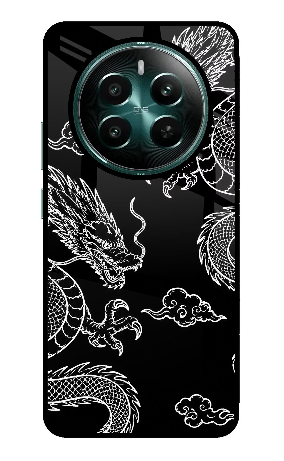 Twin Dragons Realme P1 5G Metal Case Back Cover by Casekaro