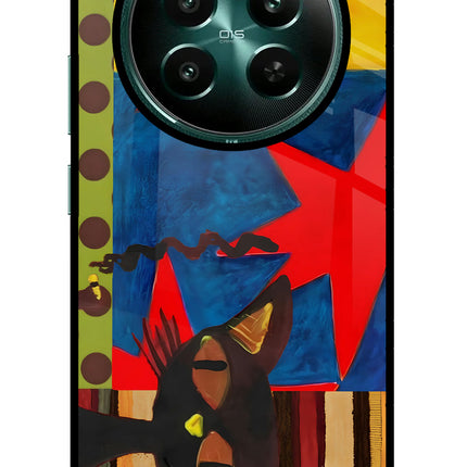 Pop Cat Realme P1 5G Metal Case Back Cover by Casekaro