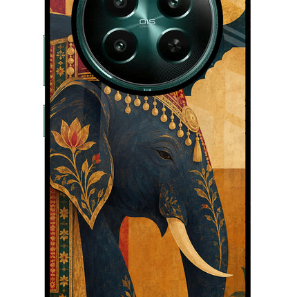 Royal Elephant Realme P1 5G Metal Case Back Cover by Casekaro