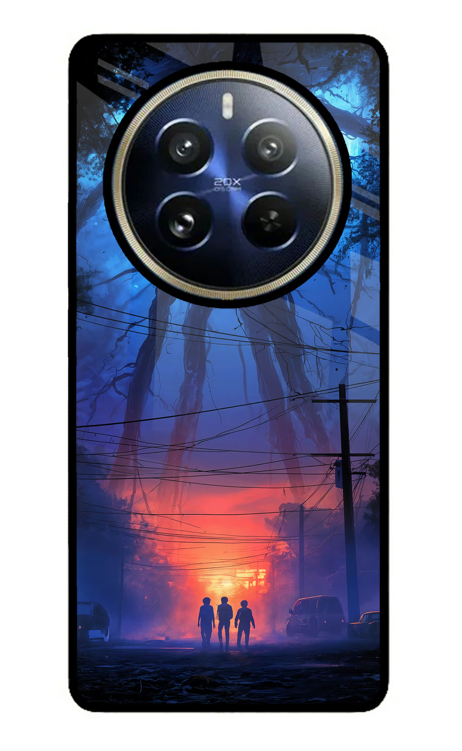Ordinary Things Shadow Realme P1 Pro 5G Back Cover, Metal case