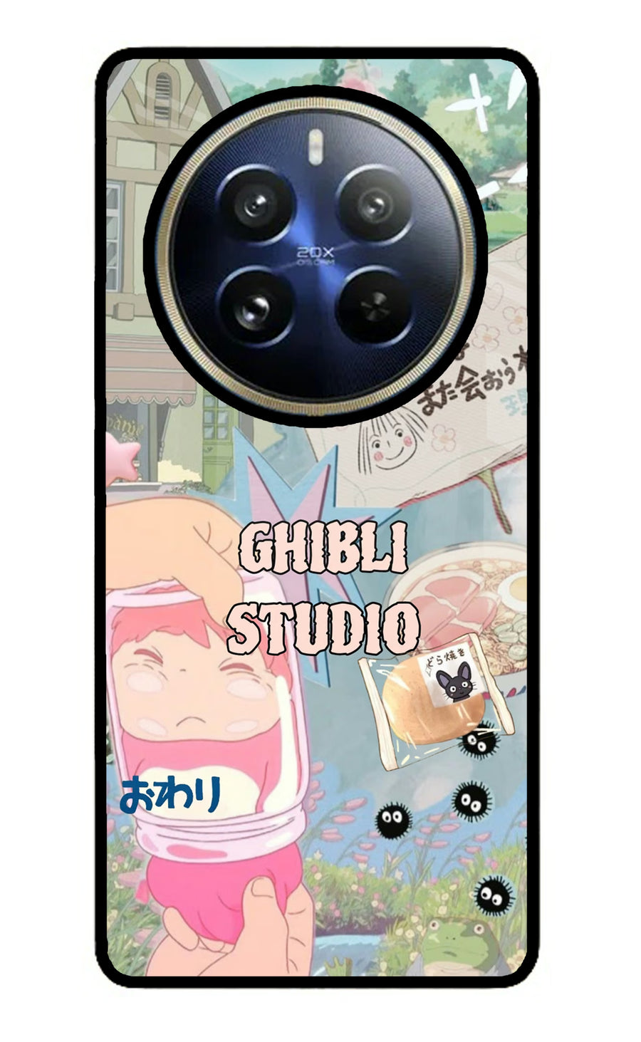 Studio Ghibli Realme P1 Pro 5G Back Cover, Metal case