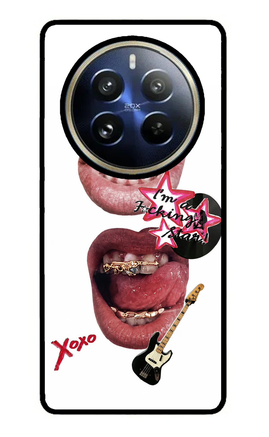 Rockstar Realme P1 Pro 5G Back Cover, Metal case