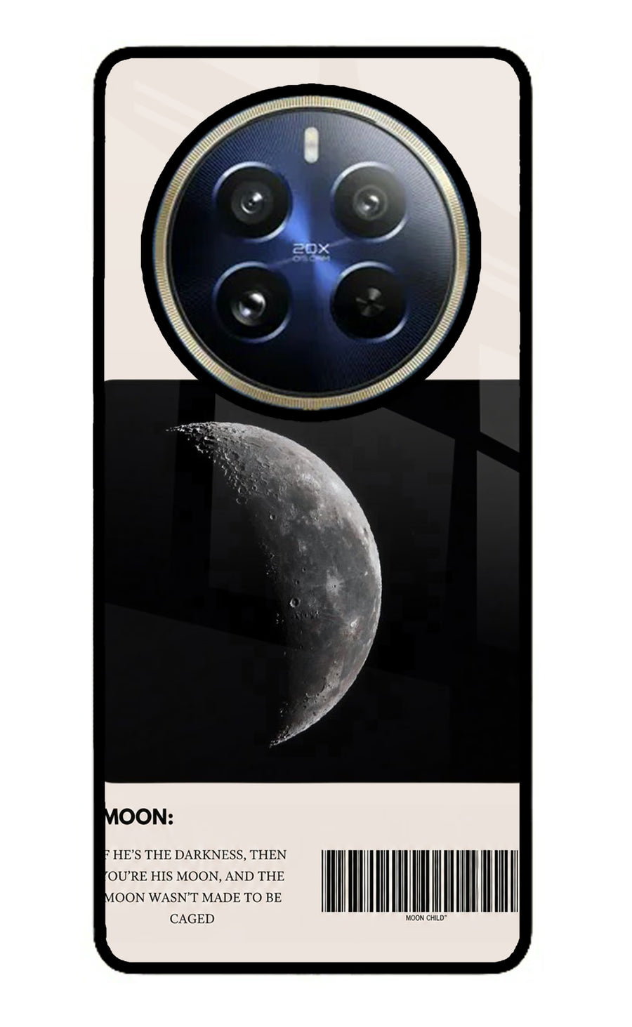 Moon Phase Realme P1 Pro 5G Back Cover, Metal case