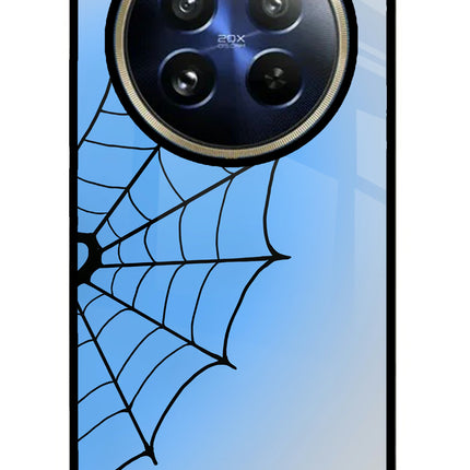 Blue Web Realme P1 Pro 5G Metal Case Back Cover by Casekaro