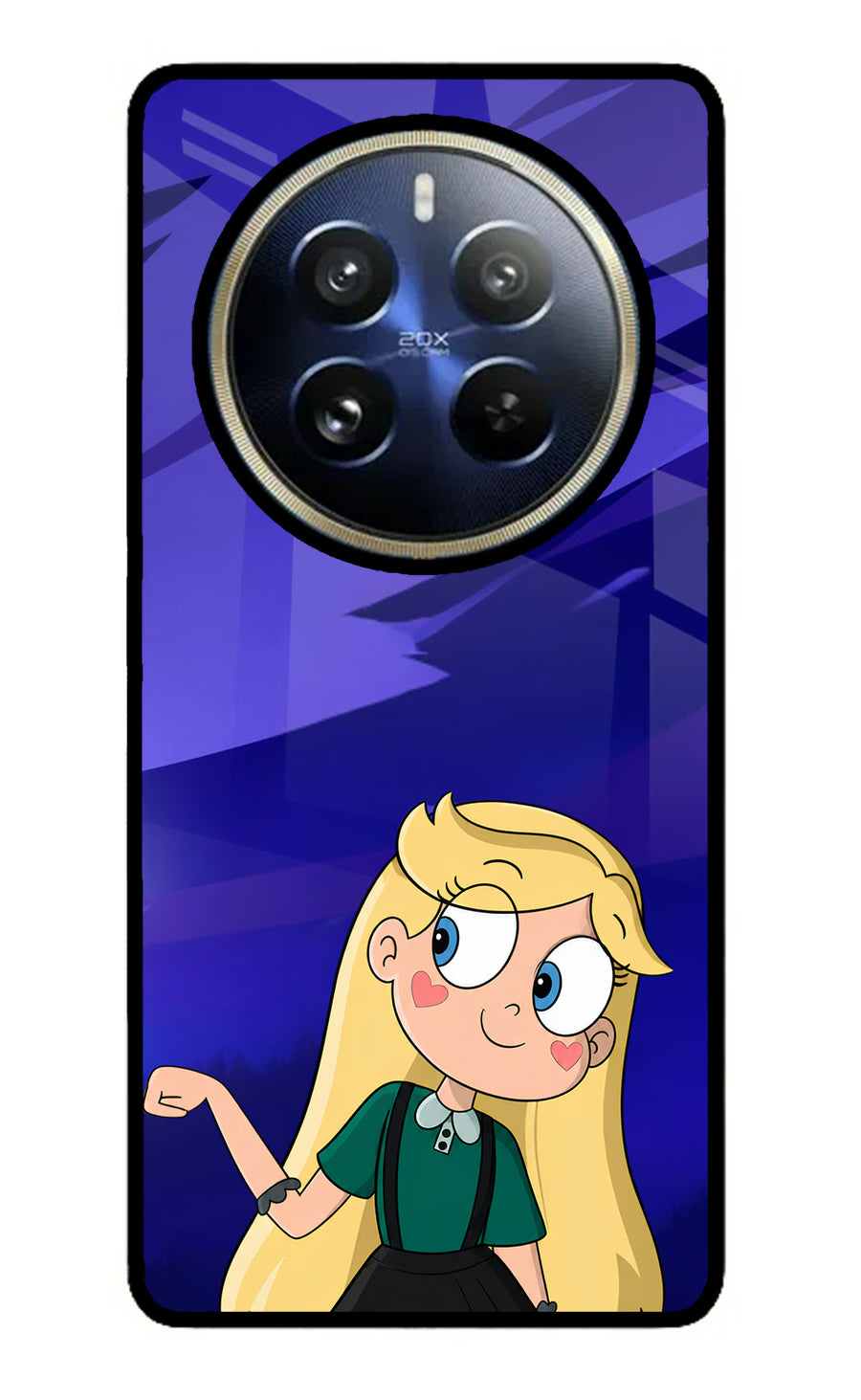 Star Glow Realme P1 Pro 5G Back Cover, Metal case