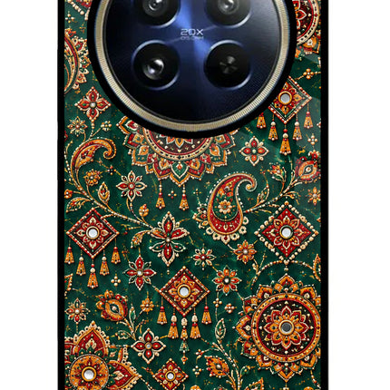 Green Pataka Realme P1 Pro 5G Metal Case Back Cover by Casekaro