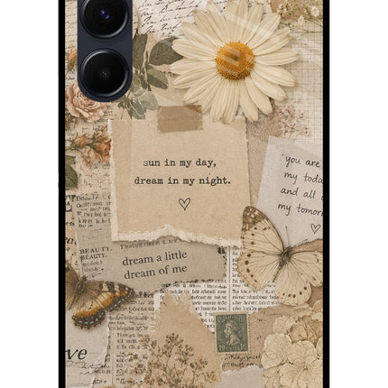 Vintage case Samsung A35 5G Metal Case Back Cover by Casekaro