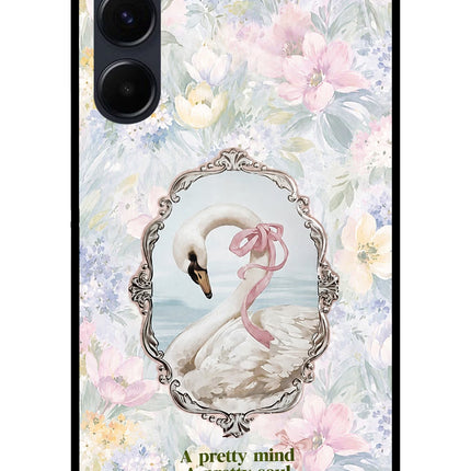 Pretty Mind Pretty Soul Samsung A35 5G Metal Case Back Cover by Casekaro
