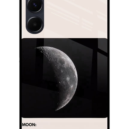 Moon Phase Samsung A35 5G Metal Case Back Cover by Casekaro