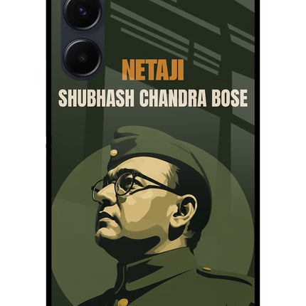 Netaji Legacy Samsung A35 5G Metal Case Back Cover by Casekaro