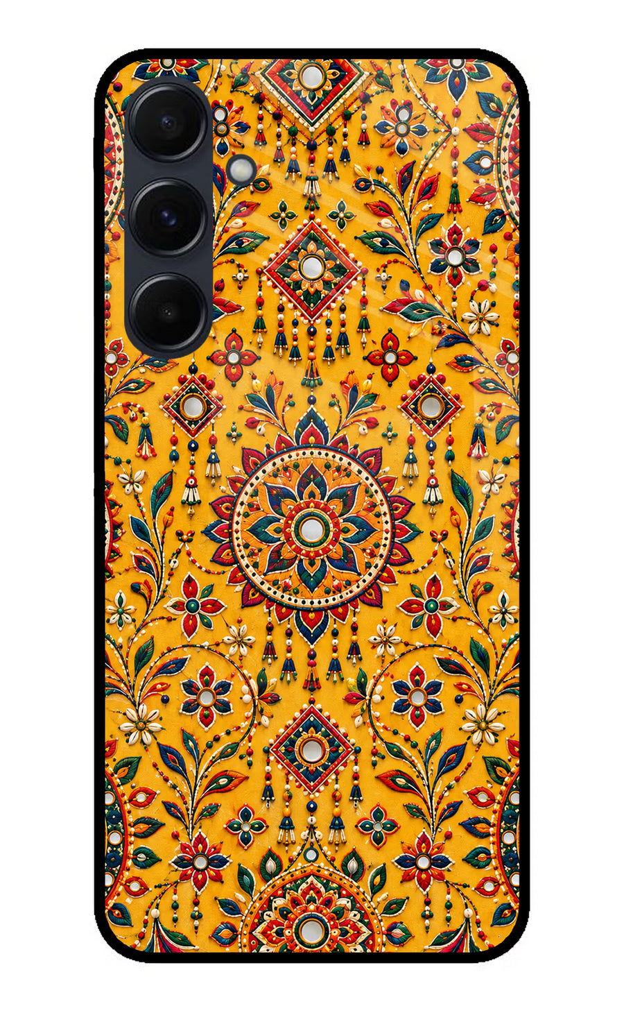Sunlit Aura Samsung A35 5G Back Cover, Metal case