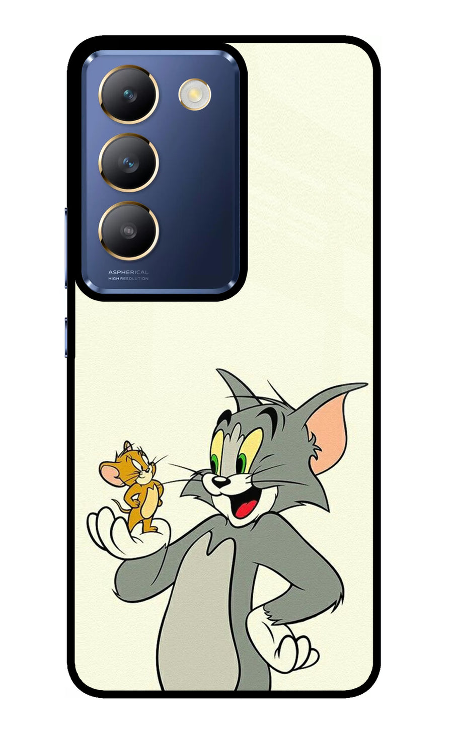 Tom & Jerry Vivo Y200E 5G/T3 5G Back Cover, Metal case
