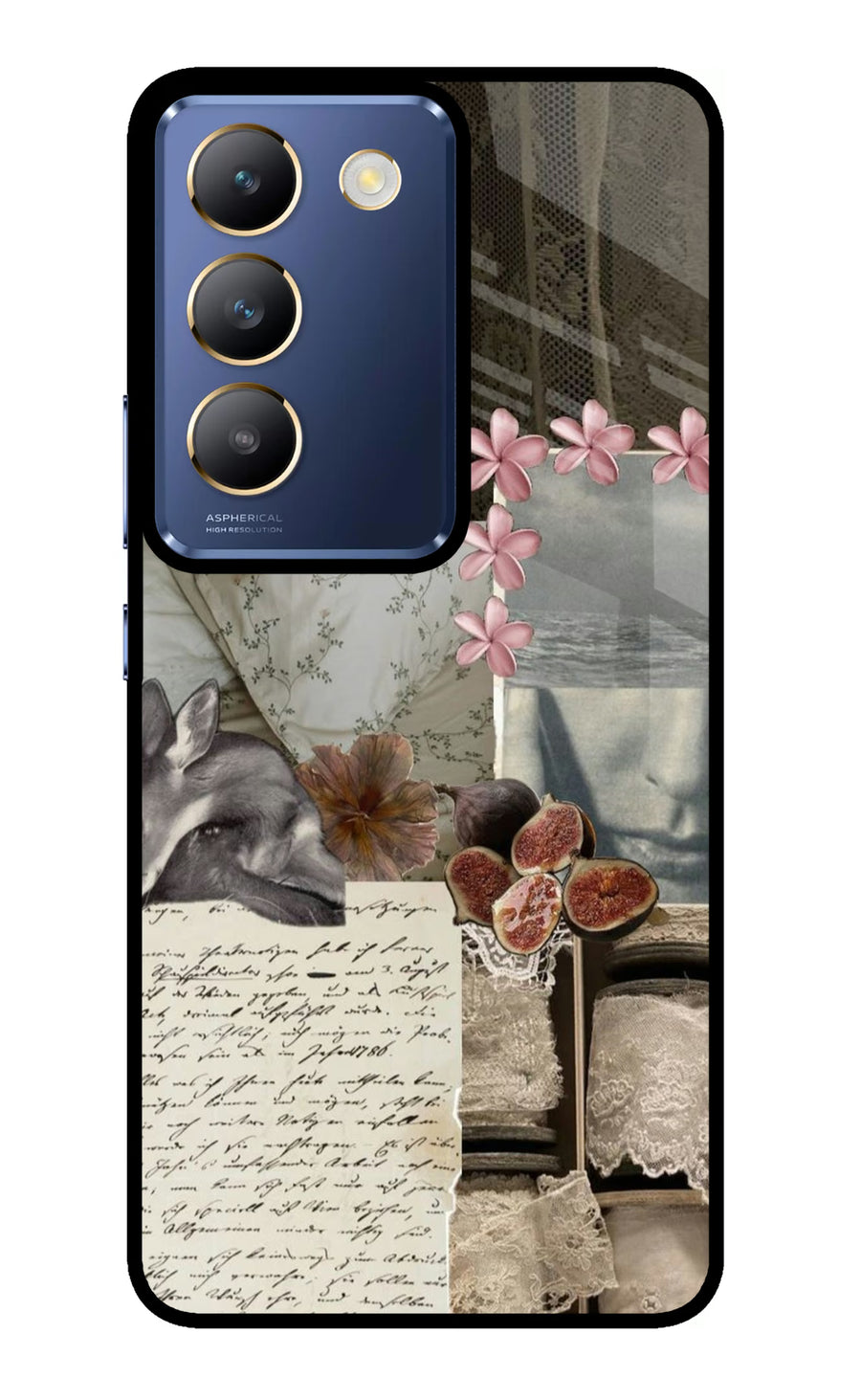 Midnight Sky Vivo Y200E 5G/T3 5G Back Cover, Metal case