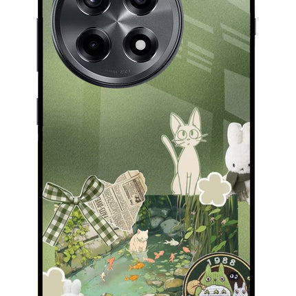 Aesthetic anime OnePlus 12R Metal Case Back Cover by Casekaro