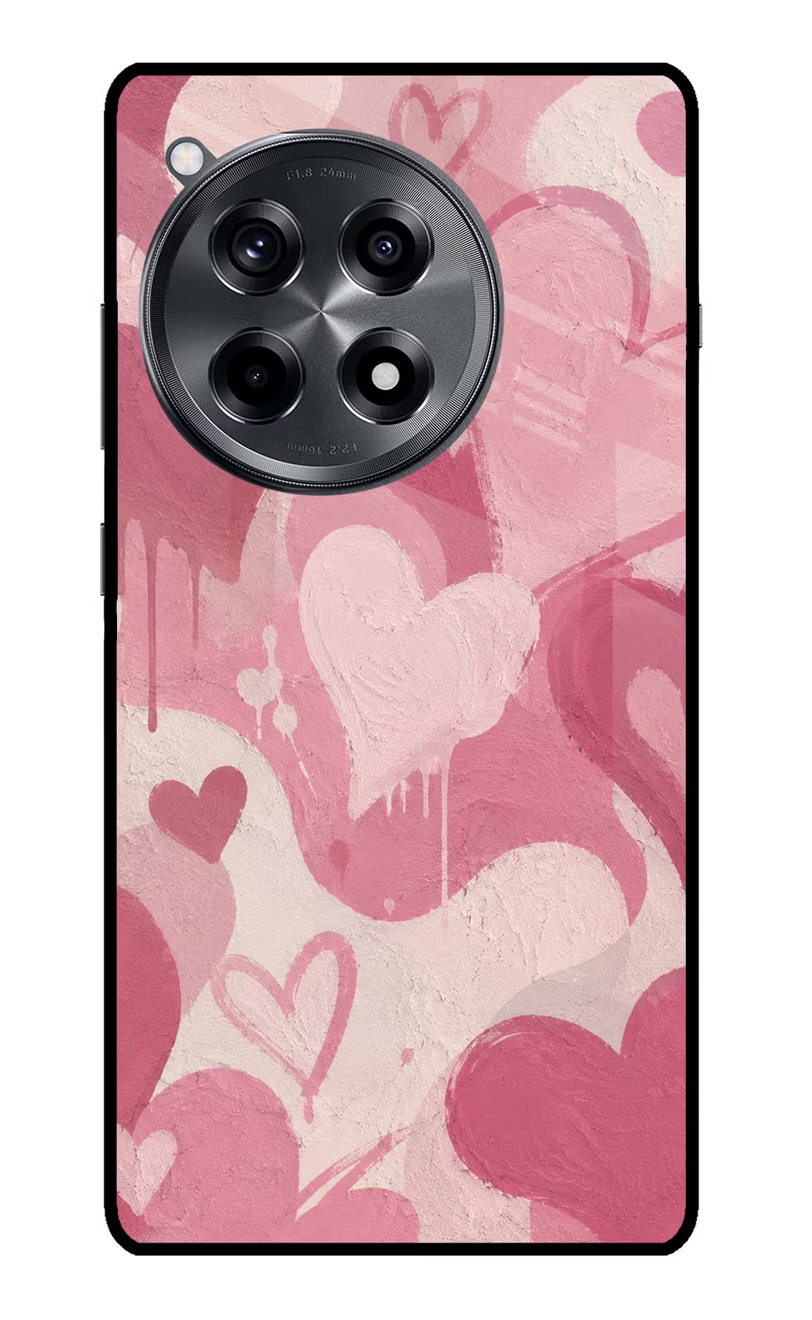 Hearty case OnePlus 12R Metal Case Back Cover by Casekaro