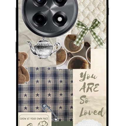 Cookie OnePlus 12R Metal Case Back Cover by Casekaro