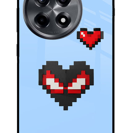 Peter Heart OnePlus 12R Metal Case Back Cover by Casekaro