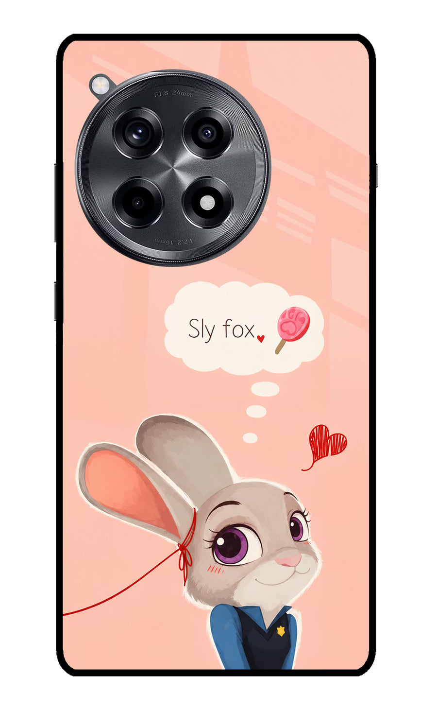 Judy Charm OnePlus 12R Back Cover, Metal case