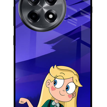 Star Glow OnePlus 12R Metal Case Back Cover by Casekaro