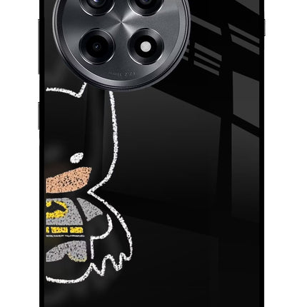 Bat Kitty OnePlus 12R Metal Case Back Cover by Casekaro