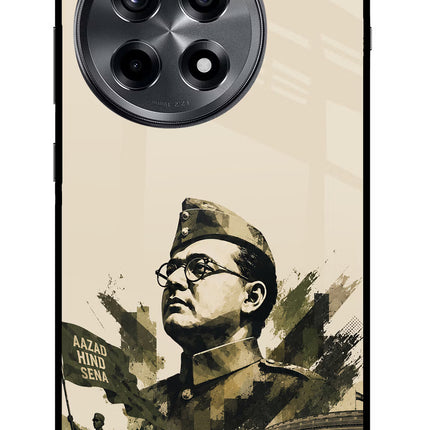 Netaji Rising OnePlus 12R Metal Case Back Cover by Casekaro