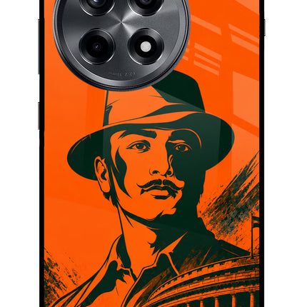 Bhagat Singh Legacy OnePlus 12R Metal Case Back Cover by Casekaro