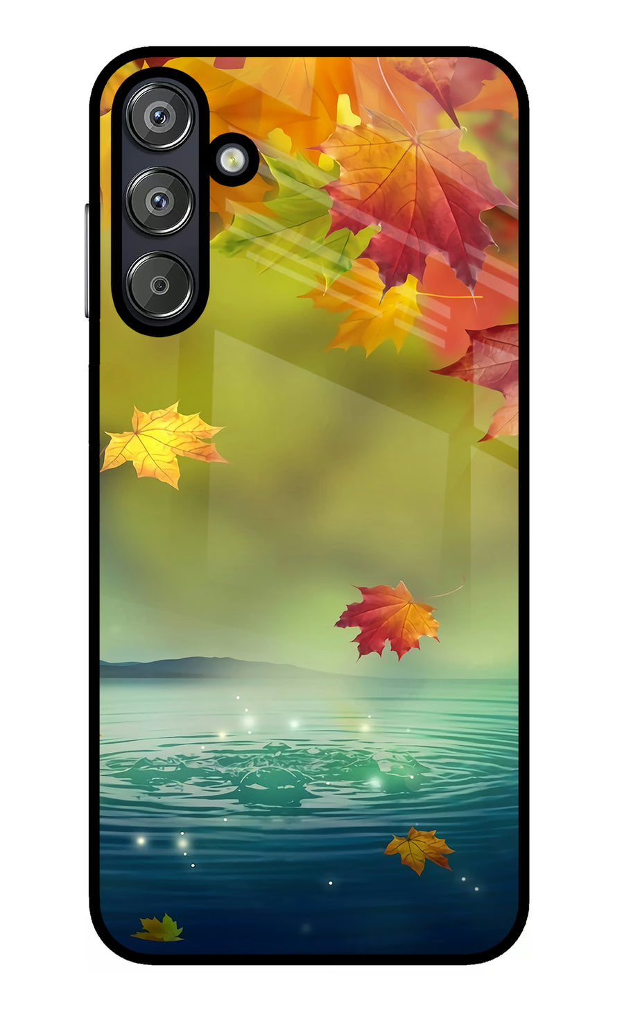 Flowers Samsung F15 5G Back Cover, Metal case