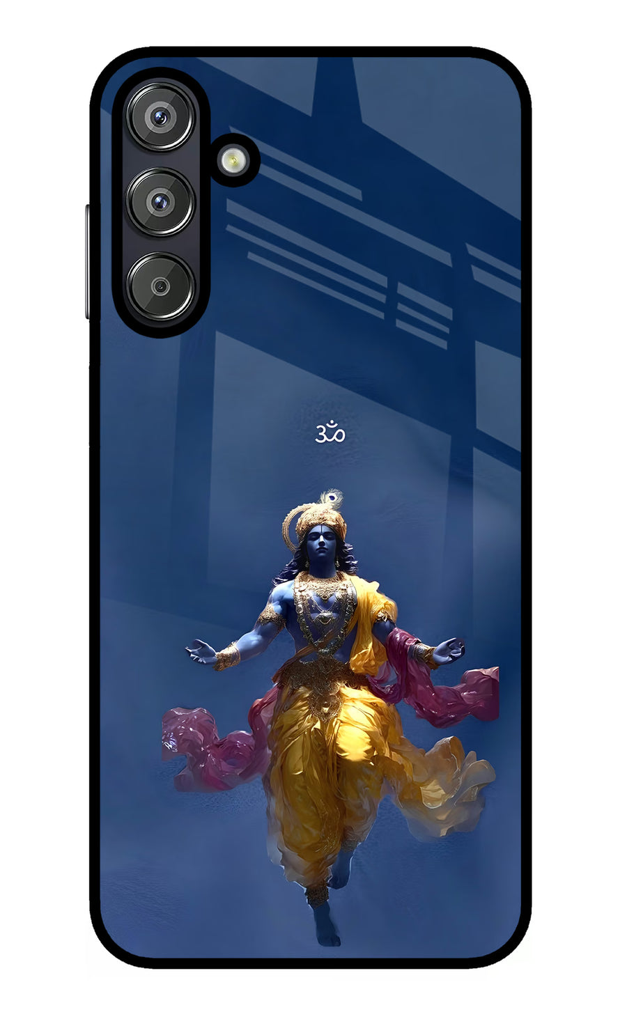 Cosmic Krishna Samsung F15 5G Back Cover, Metal case