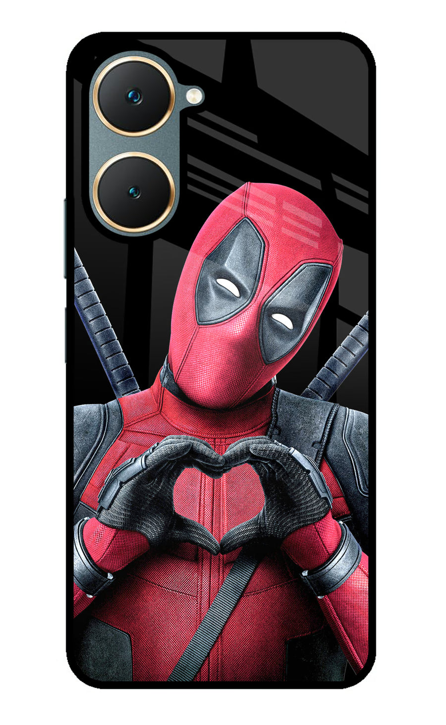 Deadpool Vivo Y18/Y18e Back Cover, Metal case