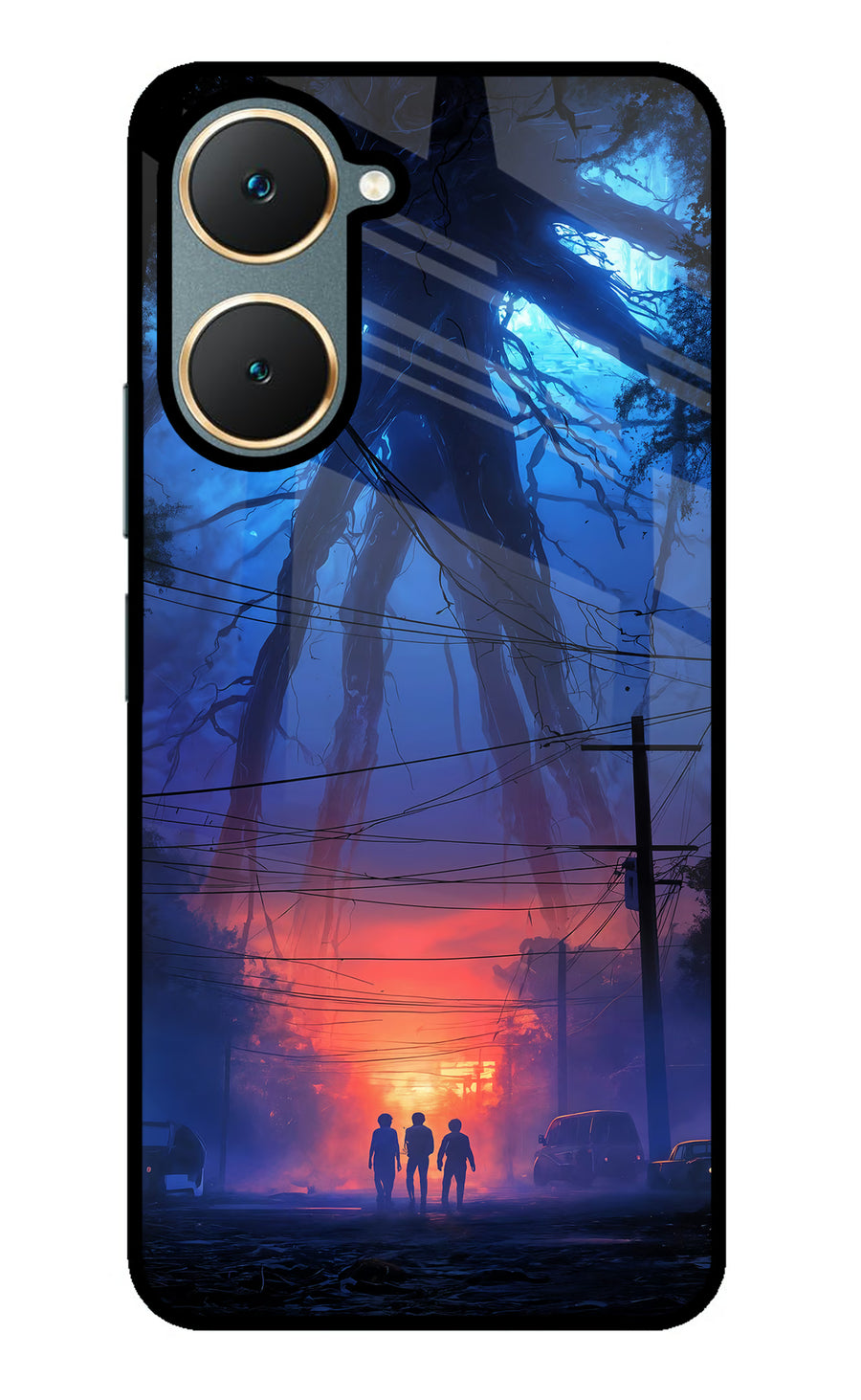 Ordinary Things Shadow Vivo Y18/Y18e Back Cover, Metal case