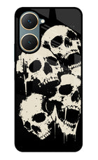Dead Stack Vivo Y18/Y18e Metal Case Back Cover by Casekaro