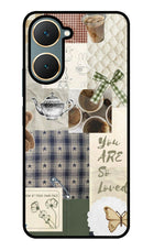 Cookie Vivo Y18/Y18e Metal Case Back Cover by Casekaro