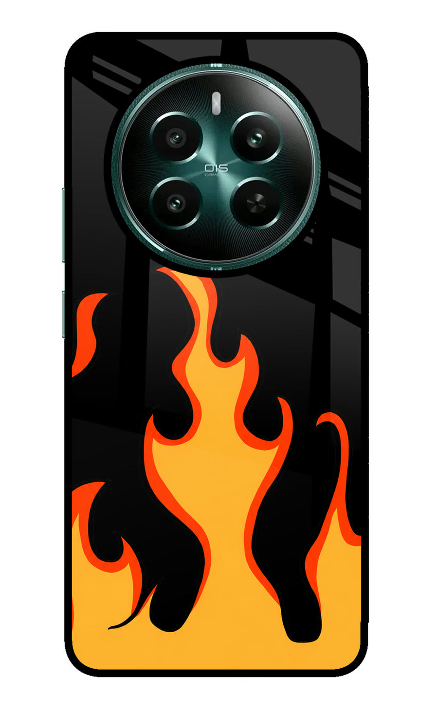 Fired Up – Black Realme Narzo 70 5G/70 Pro 5G Back Cover, Metal case
