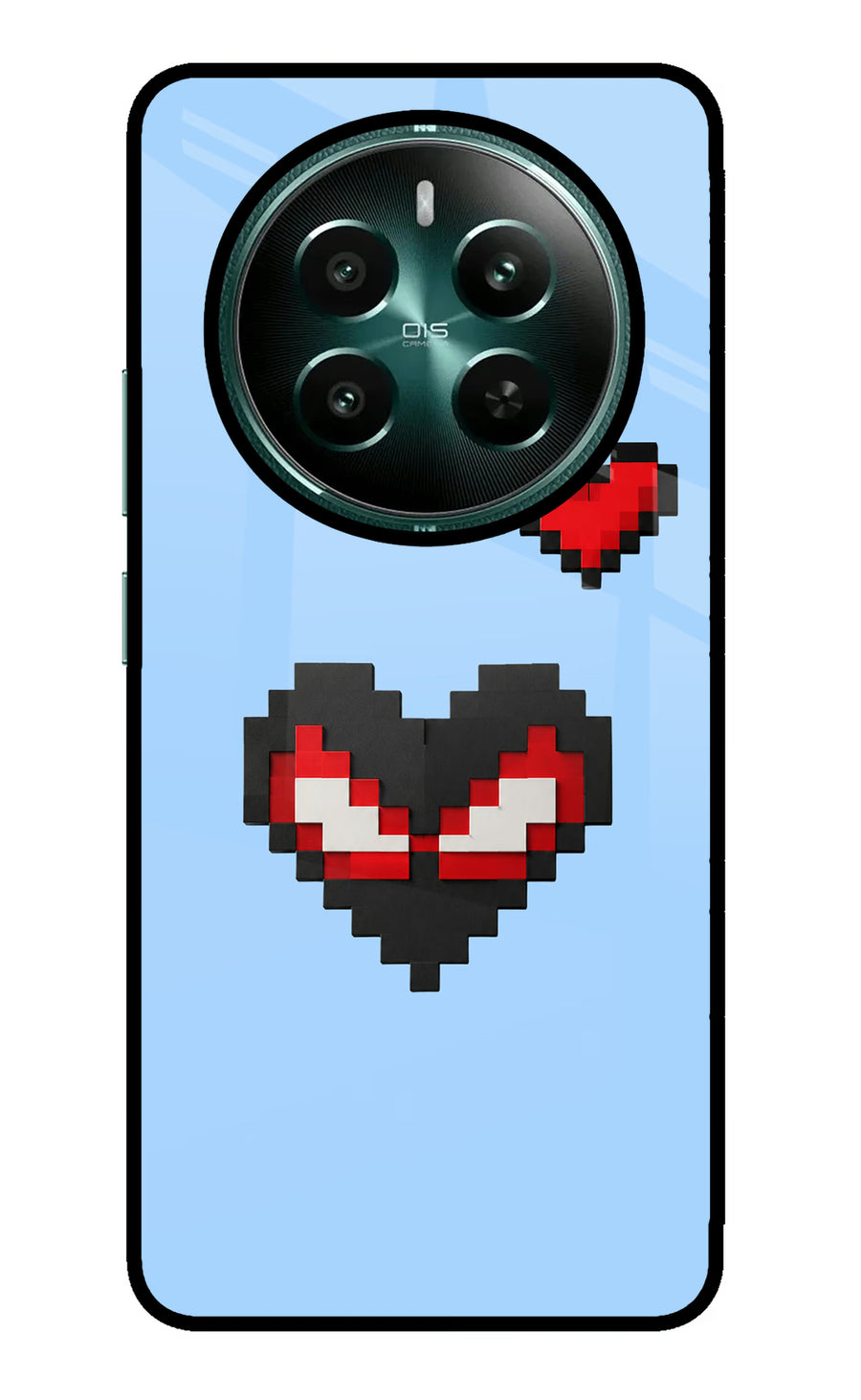 Peter Heart Realme Narzo 70 5G/70 Pro 5G Back Cover, Metal case