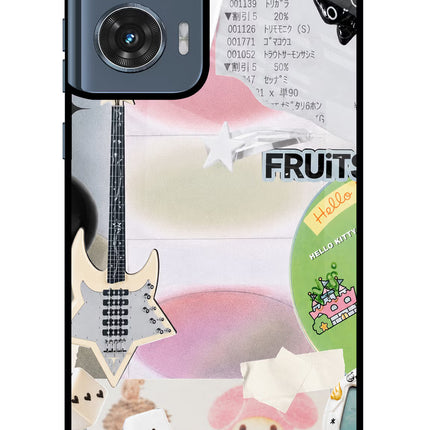 Softcore case Moto Edge 50 Fusion Metal Case Back Cover by Casekaro