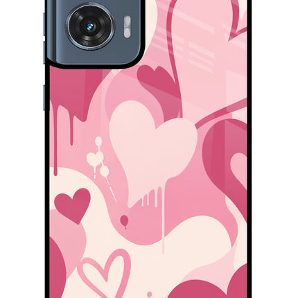 Hearty case Moto Edge 50 Fusion Metal Case Back Cover by Casekaro