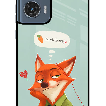 Nick Charm Moto Edge 50 Fusion Metal Case Back Cover by Casekaro