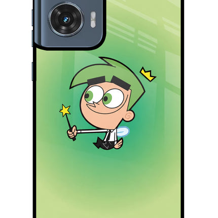 Cosmo Magic Moto Edge 50 Fusion Metal Case Back Cover by Casekaro