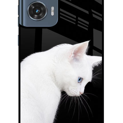 Snow Gaze Moto Edge 50 Fusion Metal Case Back Cover by Casekaro