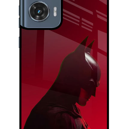 Dark Knight Moto Edge 50 Fusion Metal Case Back Cover by Casekaro